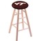 Holland Bar Stool Co Maple Bar Stool, Natural Finish, Virginia Tech Seat RC30MSNat - alternate 1